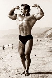 Джордж Еферман - Мистър Америка 1948 г - тренира цялото си тяло 3 пъти седмично.